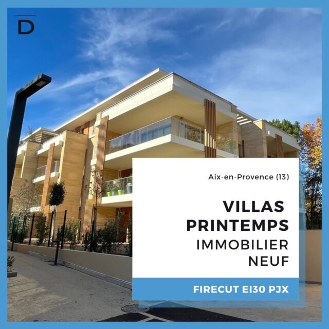 🏗️ CHANTIER : VILLAS PRINTEMPS
📍 OÙ : Aix-en-Provence (13)
🚪 PRODUIT : 24 portes anti-effraction FIRECIT EI30 PJX

Pose de 24 portes anti-effraction modèle FIRECUT EI30 PJX, avec une résistance à l’effraction CR3 et équipée de serrures de haute sécurité A2P* BP1. Elles possèdent également une résistance au feu 30 minutes, un affaiblissement acoustique de 39 dB, une transmission thermique de 1,3 W/m²K et d’une perméabilité à l’air de Classe 3.

Côté esthétique :
Revêtements : panneaux NOBILWOOD gamme B Chêne Ljubiliana
Cadre finition argent 
Béquillage : béquilles – boutons fixes modèle Dierre Design finition argent 

Intervenants : 
Promoteur : FIGUIERE IMMOBILIER 
Menuisier : IROKO

Ce projet a été suivi par notre agent commercial Benjamin BASTIEN (départements 13 / 30 / 34 / 84 / 2A / 2B). N’hésitez pas à la contacter si vous avez des projets sur ces secteurs bastien.sph@wanadoo.fr et 06 75 79 14 25. 

#chantier #dierrefrance #portes #porteantieffraction #securité #designitalien